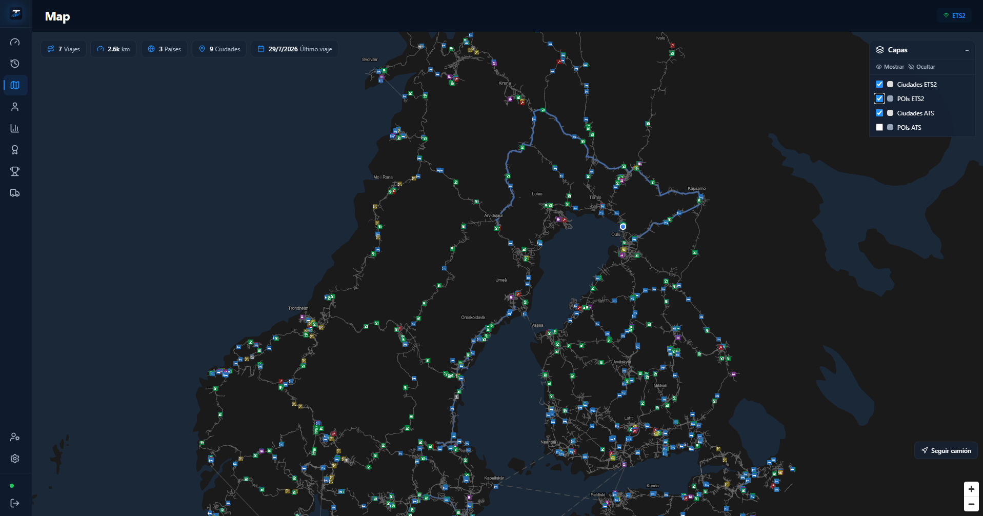Mapa Interactivo